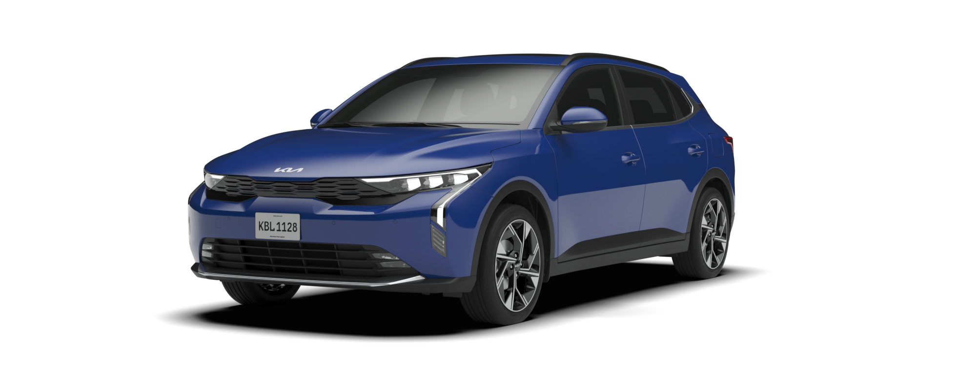 KIA K3 Cross color AZURE BLUE